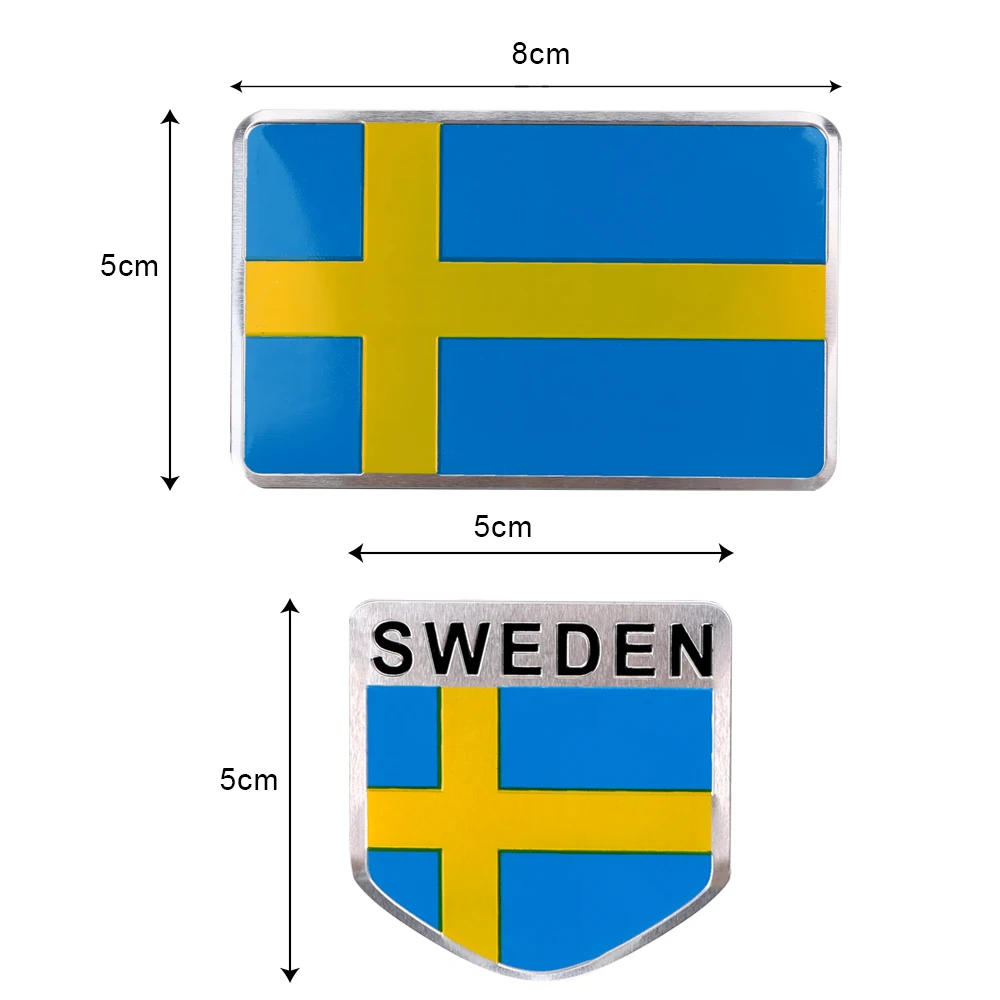 LEEPEE, автомобильный стикер с флагом Швеции, эмблема, наклейка, значок для автомобиля, весь корпус, царапина, алюминиевая крышка, наклейка