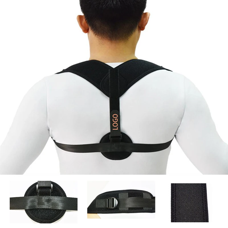 

Upper Back Posture Corrector Clavicle Support Belt Back Slouching Corrective Posture Correction Spine Braces Supports Health