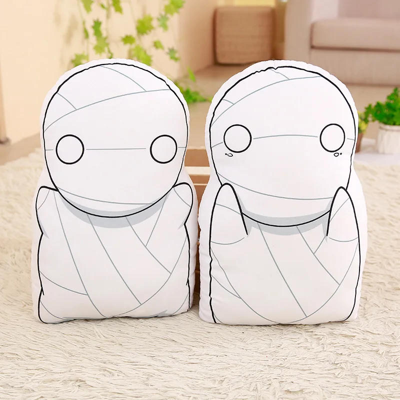 1PC 50Cm Cute Anime How to Keep a Mummy Plush Cosplay Pillow Doll Two