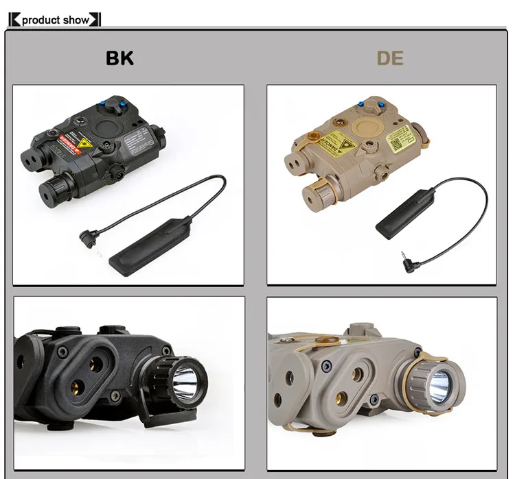 Element Airsoft LA PEQ15 красный точечный Тактический светильник PEQ IR Красный Лазерный комбинированный охотничий Softair Peq-15 светильник-вспышка для 20 мм Пикатинни