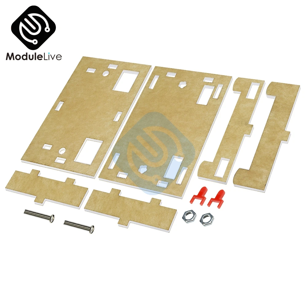

Acrylic Clear Box Case Shell Housing Box For 3A DC-DC Step down LCD Display Voltmeter Diy Kit High Quality