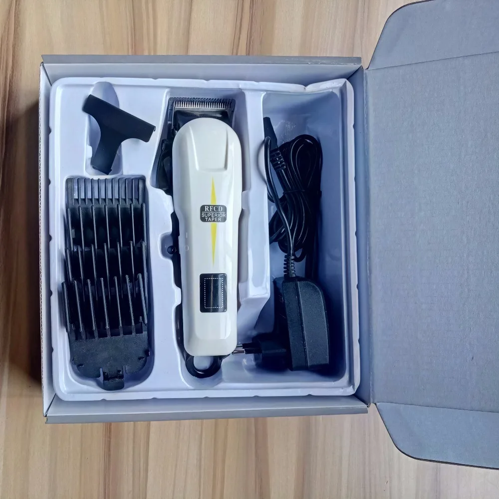 Men Hair Clipper Professional Rechargeable Hair Trimmer Haircut Stainless Steel hair cutting machine cortadora de pelo Wireless Men Hair Clipper Professional Rechargeable Hair Trimmer Haircut Stainless Steel hair cutting machine cortadora de pelo Wireless