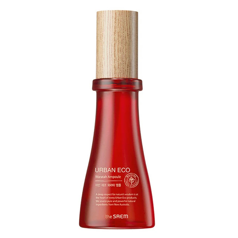 Корейская керамическая отбеливающая Сыворотка для лица THE SAEM Urban Eco Waratah Ampoule 55 мл
