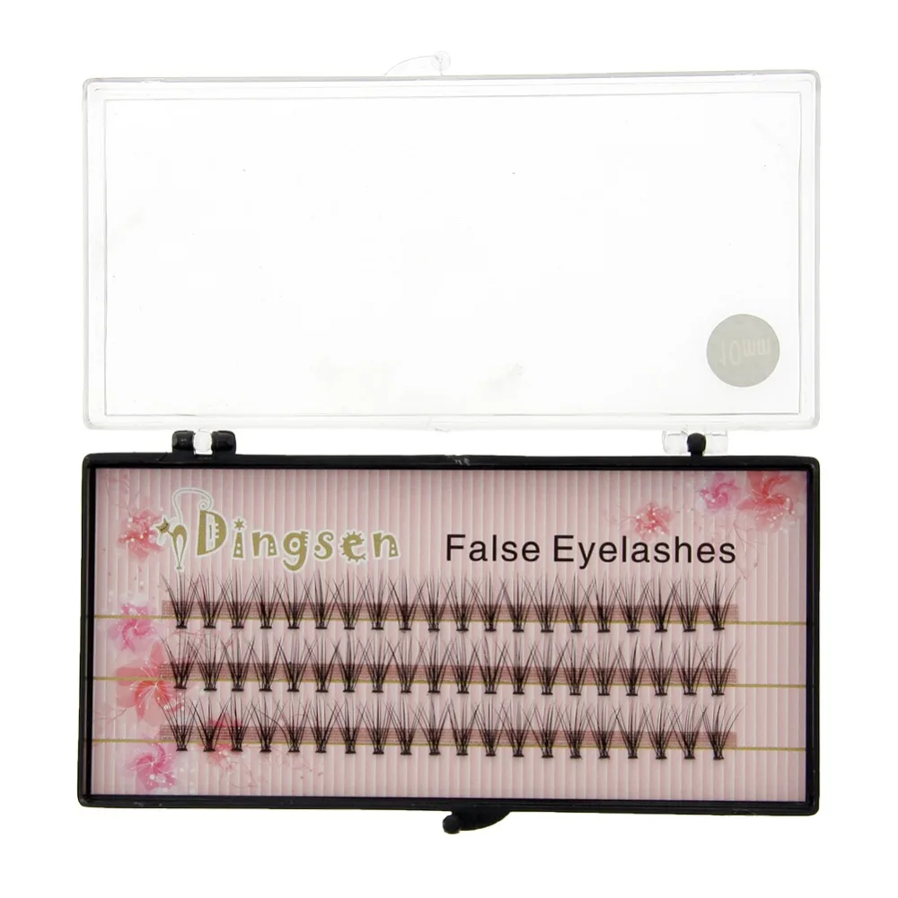 

60pcs Professional Makeup Individual Cluster Eye Lashes Grafting Fake False Eyelashes Natural Long Eye Lashes Extensions #252337
