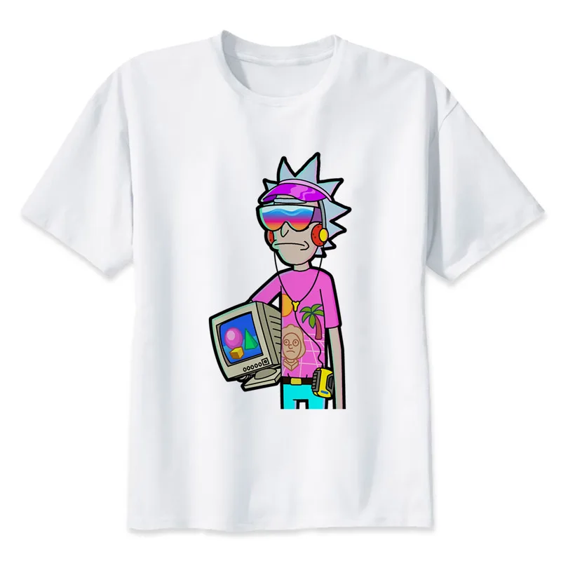 MR_1199_Rick And Morty Vaporwave 