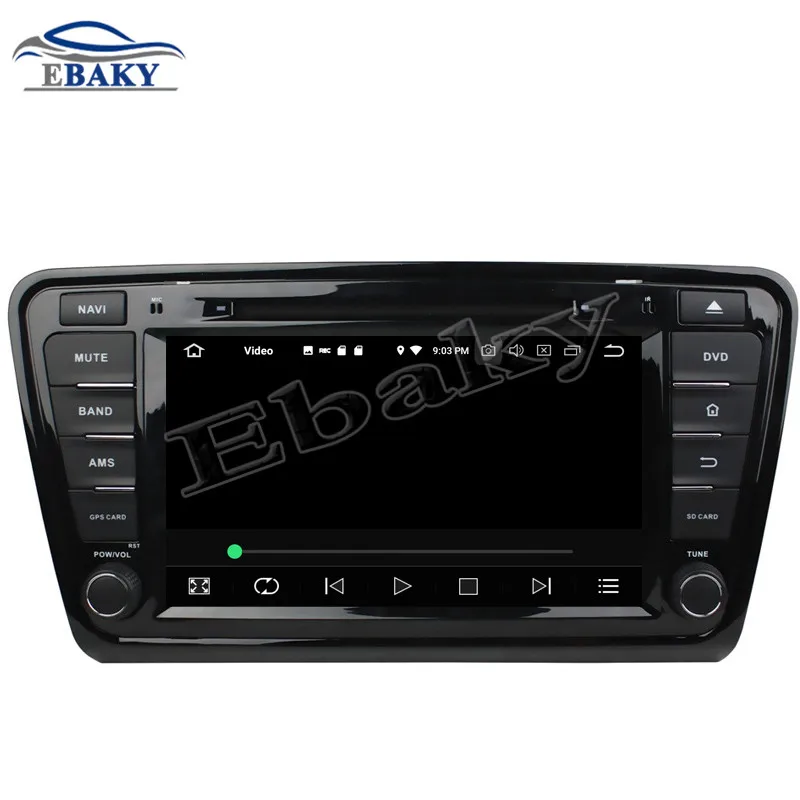 Excellent NaviTopia 8inch 4GB RAM 64GB ROM Octa Core Android 9.0 Car DVD Radio for Skoda octavia 2014 with GPS/wifi/Bluetooth 18