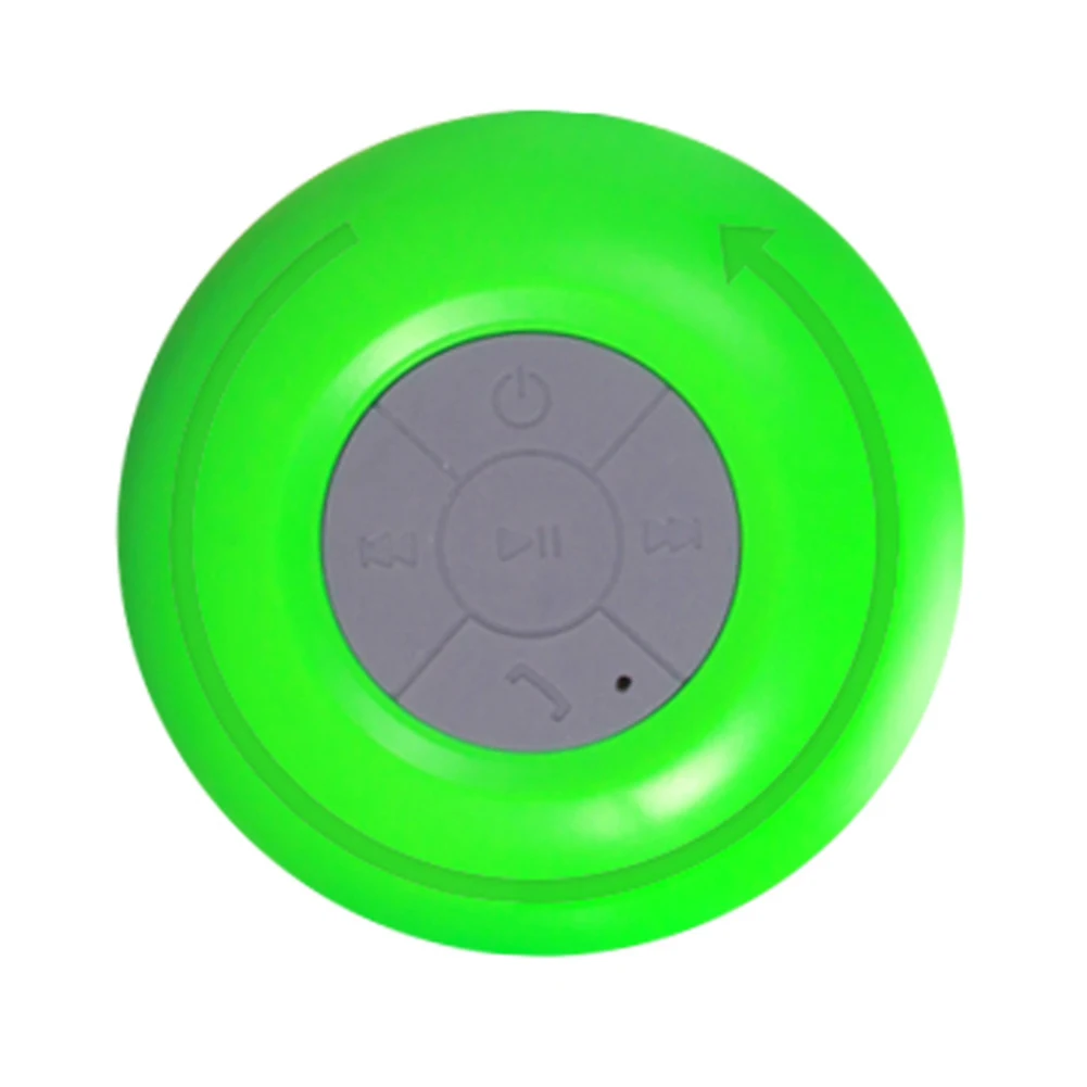 

Mini Bluetooth Speaker with Suction Cup Waterproof Wireless Handsfree Speakers for Showers Bathroom Pool Beach