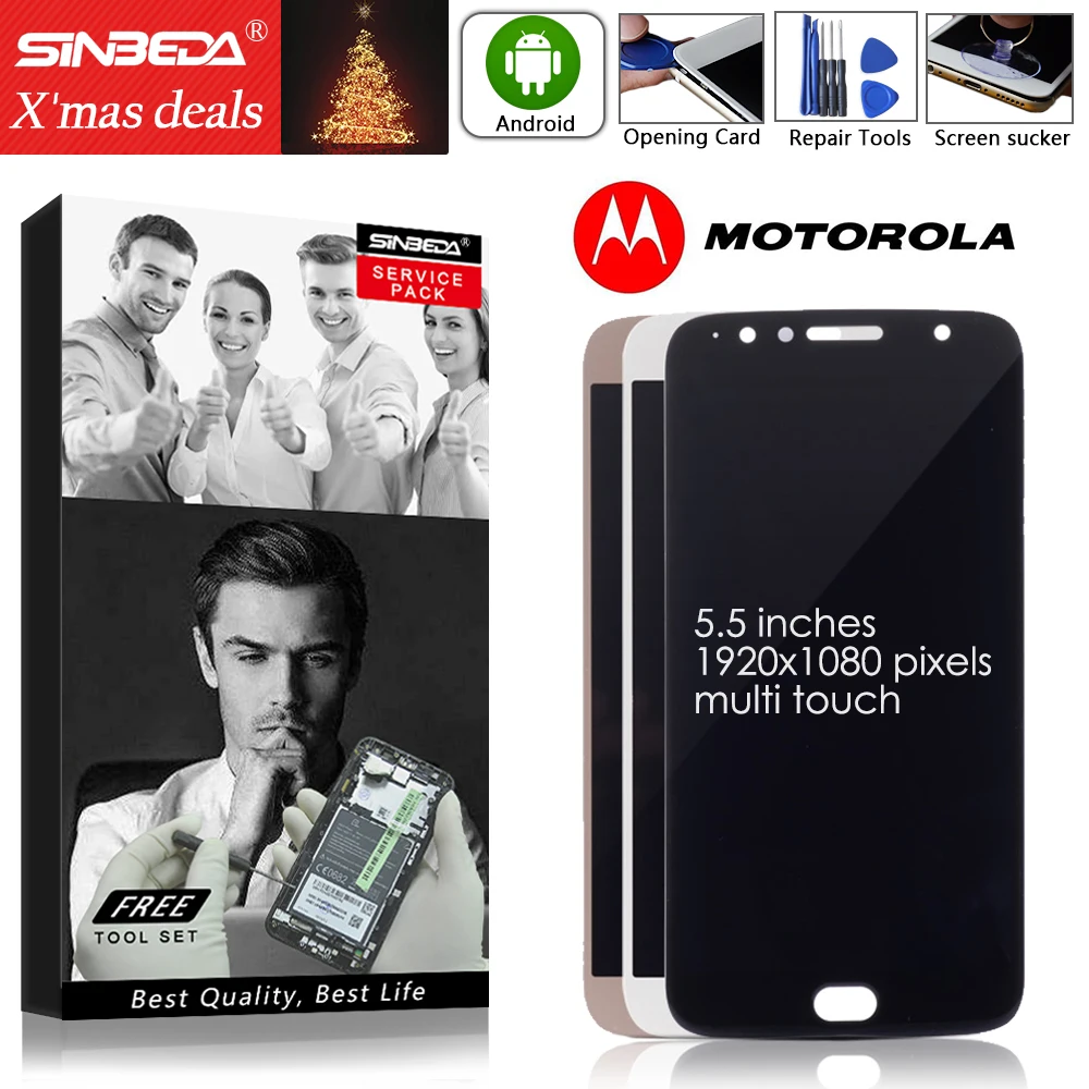 

Original For Motorola Moto G5S Plus XT1802 XT1803 XT1805 XT1086 LCD Display Touch Screen Digitizer For MOTO G5s Plus Display LCD