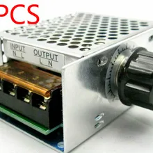 5 шт. AC 220 В 4000 Вт SCR регулятор напряжения диммер модуль регулятора скорости двигателя