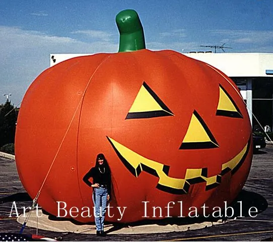 10ft outdoor halloween decoration inflatable pumpkin