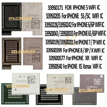 

5pcs/lot For IPHONE X XR XS MAX 8 8Plus 7 7P 6 6s 6sp 5C 5s 5 6Plus WIFI Bluetooth signal Chip 339S00540 339S00577 339S00399/199