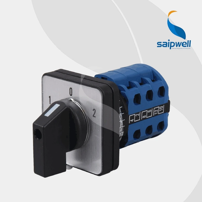 

Saip CE Approved Rotary Switch,Over change Switch SP- LW26-20 OFF-ON 3 Poles (20A 440V)