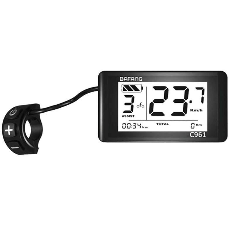 Sale Bafang DP C01.UART C961 Mid Motor LCD Display For BBS01B BBS02B BBSHD Electric Bike Components eBike Mid Motor Conversion Kit 0