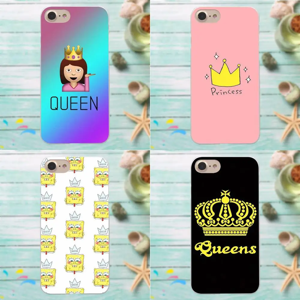 cheap For Samsung Galaxy A3 A5 A7 J1 J2 J3 J5 J7 2015 2016 2017 TPU Cover Pink Yellow Cute Spongebob Squarepants Queen Princess King