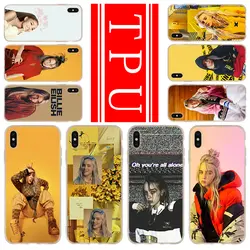 Модный телефон для iPhone 6 S 6 7 8 Plus 4 4s 5 5S SE чехол для iPhone XR 10 X XS Max Case Billie Eilish