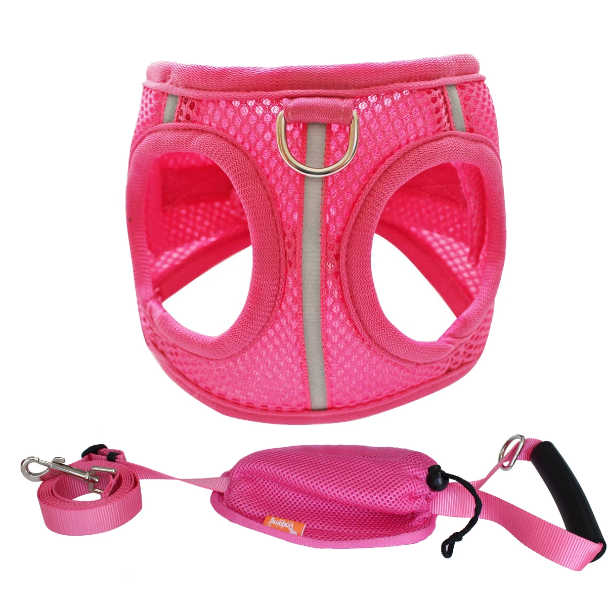 Soft Mesh Dog Harness Pet Walking Vest Puppy Padded Harnesses Adjustable Padded Vest