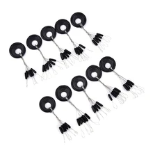 100 шт. рыболовная леска цилиндрические грузила Поплавковый стопор длинная полоса цилиндрическая форма Рыболовная Снасть аксессуар