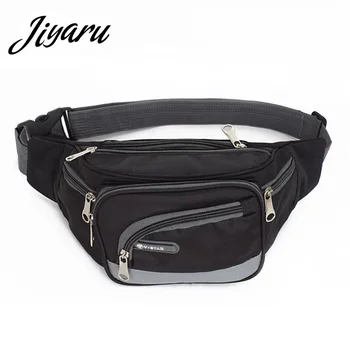 

Hot Sale Waist Bag Women Fanny Pack Female Belt Bag Black Geometric Waist Packs Chest Phone Pouch Belly Bags Purse