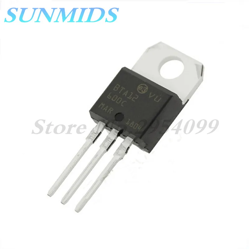 

100pcs BTA12-600C BTA12-600 BTA12