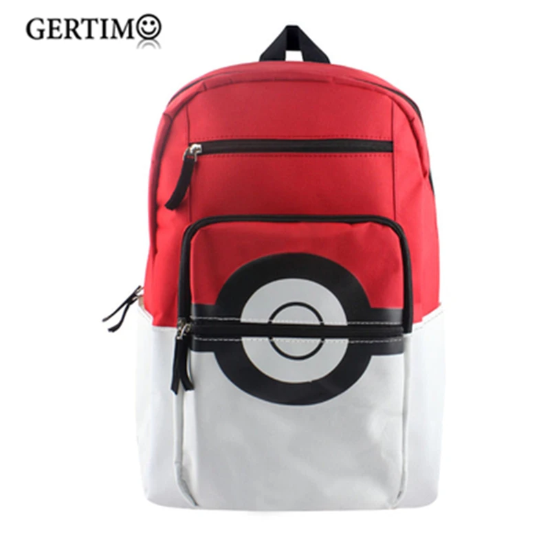 

Anime Pokemon Backpack Women New Apocket Monsters Nylon Canvas Backpack to School for Girls Trave Bag College;mochila pokemon