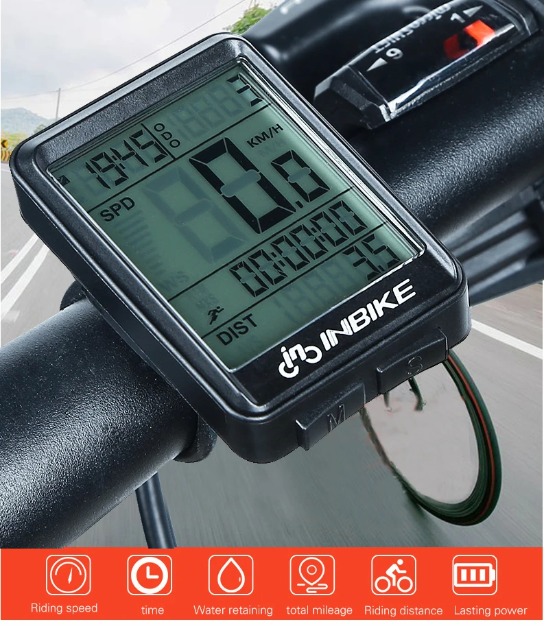 Водонепроницаемый велосипедный компьютер беспроводной MTB дорожный секундомер для велосипеда измеритель скорости велосипедные Часы светодиодный проводной измеритель скорости велосипедные аксессуары