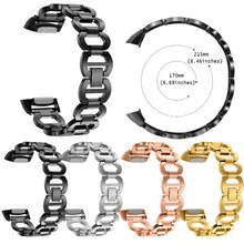 170-215 мм из нержавеющей браслет-цепочка умные часы браслет ремешок в сдержанном стиле и стиле vogue для Sansung Шестерни 2 /Fit 2Pro 18#829