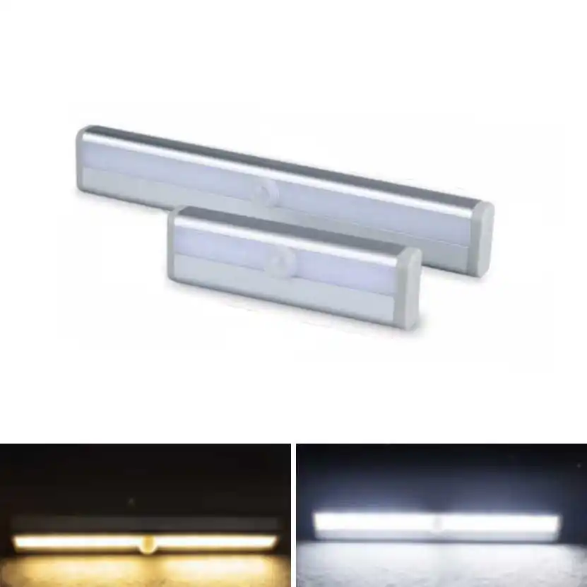 

Motion Sensor LED Night Light 6 10 LEDs Wireless PIR LED Lamp Cabinet Lights Kitchen Wardrobe Emergency Toilet Night Lighting