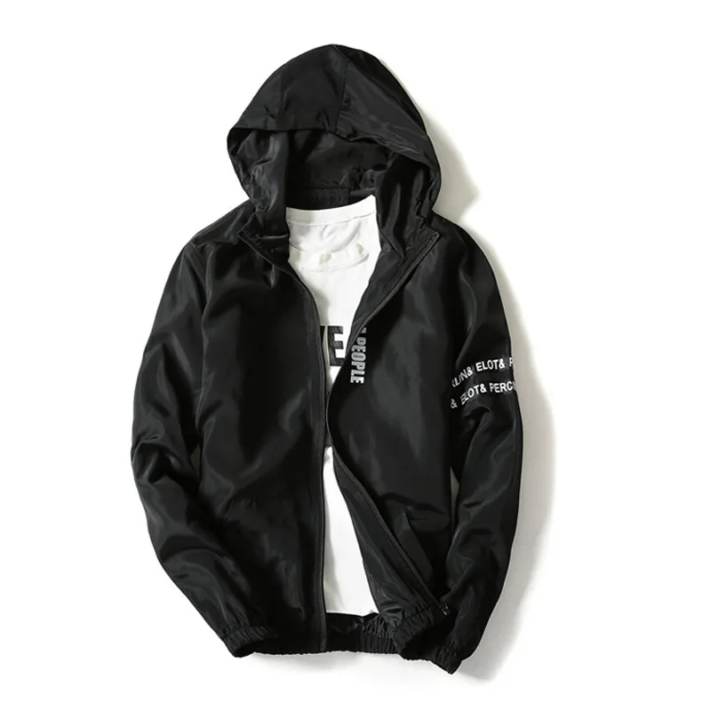 mens thin windbreaker jacket