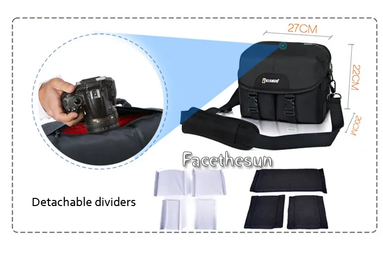Large camera backpack bag 6