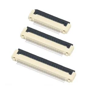 

10Pcs FPC Connector socket FFC 0.5MM Clamshell Bottom Contact Type 4-40pin