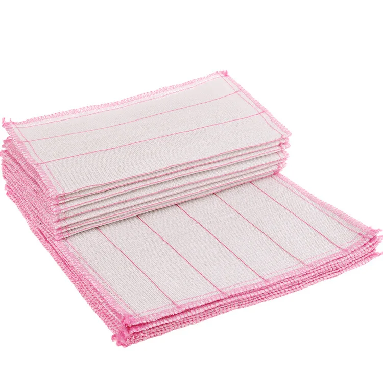 

3pcs Cotton Rag To Dust Cleaning Cloth Clean Rags Magic Towel Kitchen Towels Window Tablecloth Wash Scouring Glass Microfiber
