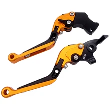 Motorcycle Accessories CNC Aluminum Folding Extendable Brake Clutch Levers For KTM DUKE 125 DUKE 200 DUKE 390 Orange 2013-2017 Motorcycle Accessories CNC Aluminum Folding Extendable Brake Clutch Levers For KTM DUKE 125 DUKE 200 DUKE 390 Orange 2013-2017