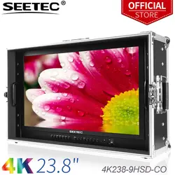 SEETEC 4K238-9HSD-CO 23,8 "4 к 3840x2160 UHD широковещательный монитор для видеонаблюдение изготовление фильмов переноска-на ЖК-монитор