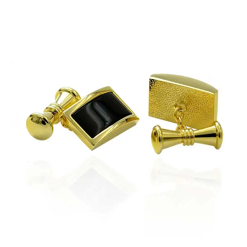 

Jewelry French Shirt Cufflink For Mens Brand Fashion Black Cuffs Link Button High Quality Luxury Wedding Male Free Shipping