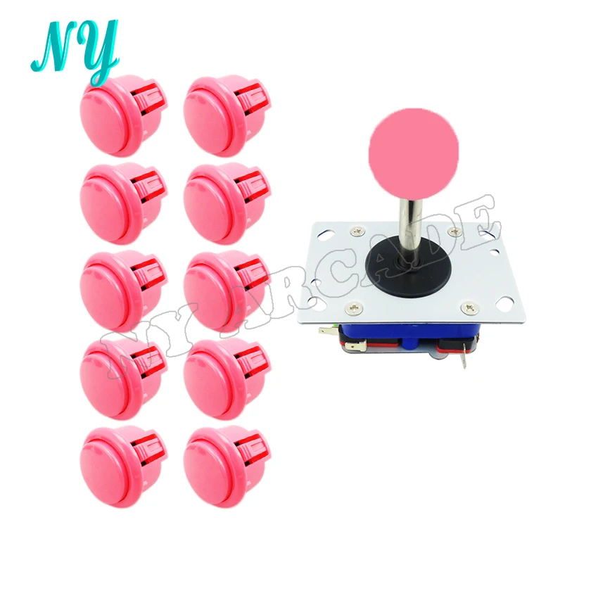 Аркадный джойстик сделай сам комплекты запчастей zippy microswitch + 10 копий Sanwa 30 мм