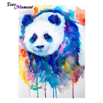 

5d Diy Diamond Mosaic Animal Diamond Embroidery Christmas 3D Diamond Painting Deer Lions Tigers Panda Pictures Home Decor ASF509