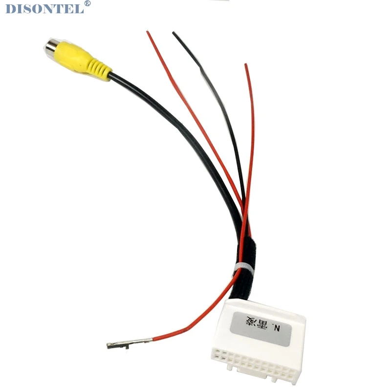 

Car Rear View Camera RCA Plug to Original Reverse Convert Video Adapter For Toyota RAV4 Crown Reiz Levin Stereo