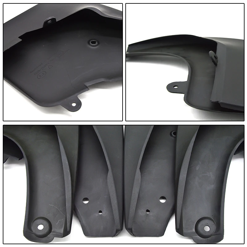 4pc Car Front Rear Mud Flaps Mud Flap Mudguards Fender For Peugeot 3008 2008 2009 2010 2011 2012 2013 Auto Accessories