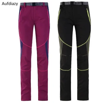 

Aufdiazy Spring Women Stretch Quick Dry Pants Female Outdoor Sports Breathable Anti-UV Hiking Trekking Camping Trousers JW021