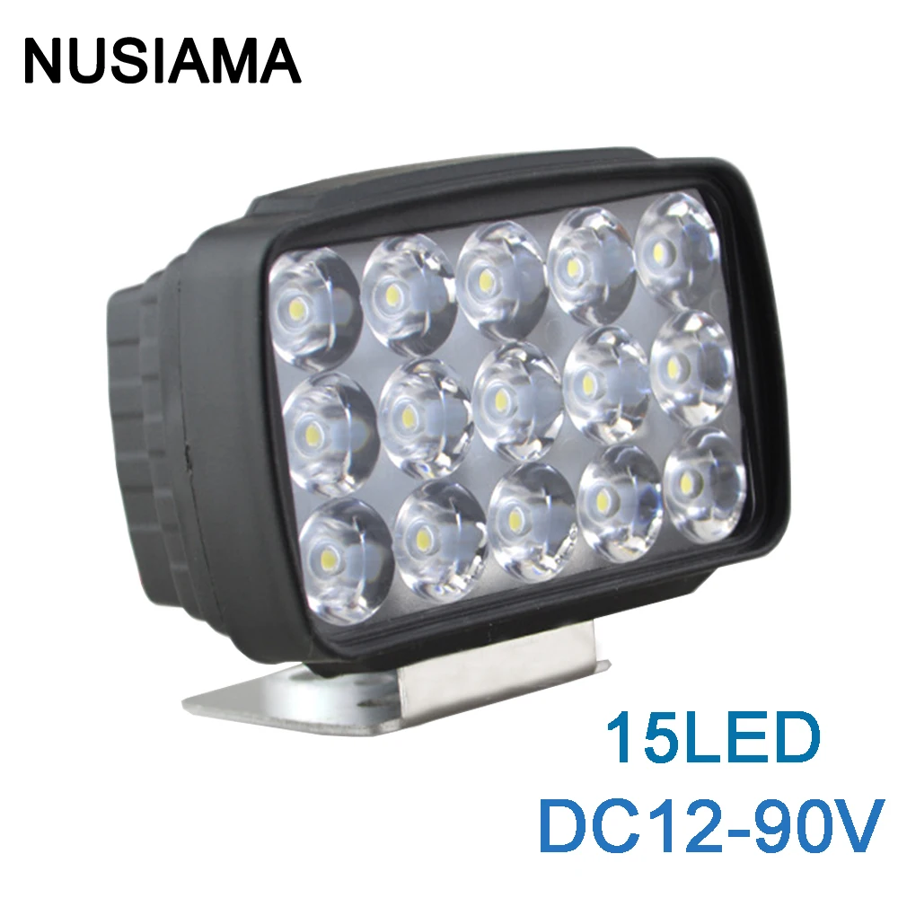 

12V 24V Motorcycle Work Light 4X4 LED Light Bar 4WD Fog Lamp DRL for Driving Offroad Boat Car Tractor Truck ATV UTV Headlight