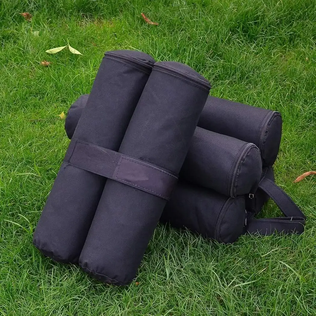 New Outdoor Travel Hiking Tent Fixed Kit Sandbag Black Parasol Camping | Спорт и развлечения