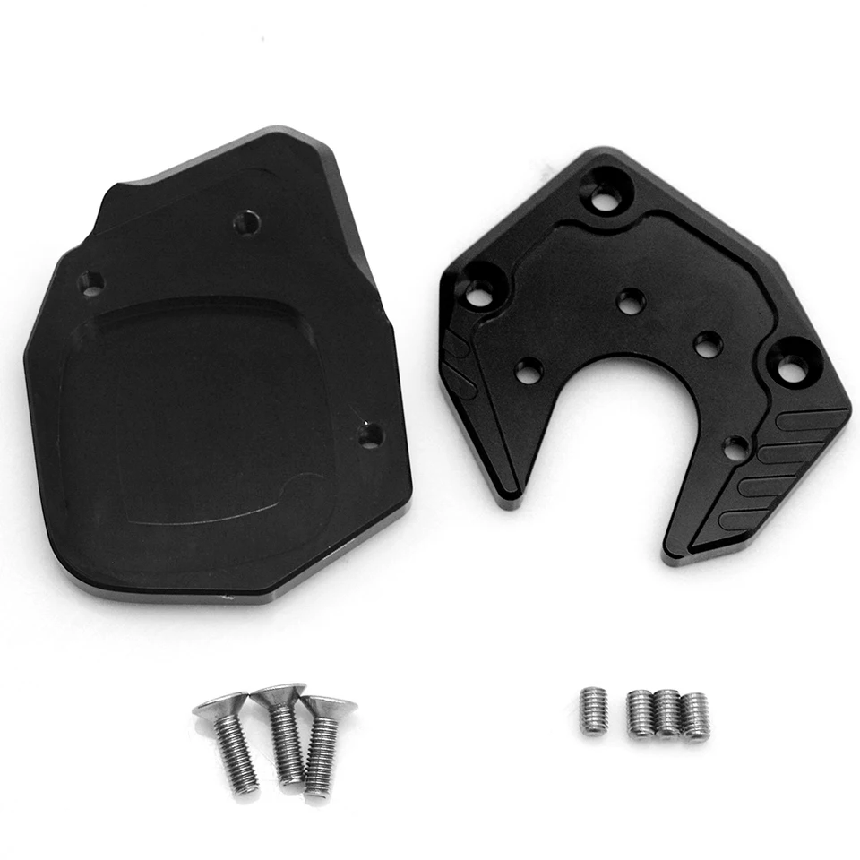 ER6F NINJA650R 2012-2017 CNC Nueva motocicleta Soporte lateral Soporte de placa Ampl/íe la almohadilla para Kawasaki Z800 2013-2016 Z900 2017-2018 ER6N