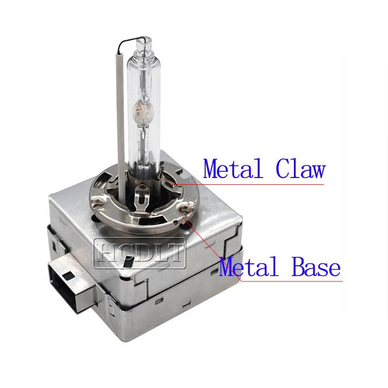 HCDLT D1S HID ксеноновая лампа D3S металлическая основа сменная лампа для фары автомобиля 35 Вт 4300 К 5000 К 6000 К 8000 К 55 Вт ксеноновые HID лампы
