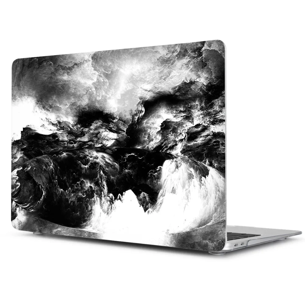 4 в 1 Набор мраморный чехол для Apple MacBook Pro Air 13 15 16 дюймов Сенсорная панель A2141 A2159 A1932 A1706 A1990 жесткий чехол+ Бесплатный подарок