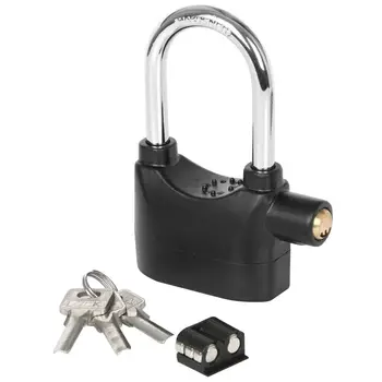 

Top Quality Long Manila Padlock with Alarm 110 dB Robust Resistant to Intemperies