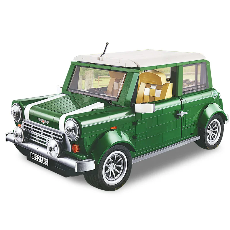 1077 шт. конструктор Mini Cooper Creator Expert строительные блоки Классическая модель