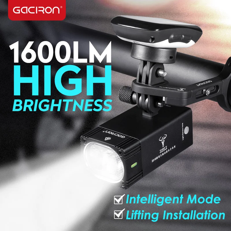 bike headlight gopro mount