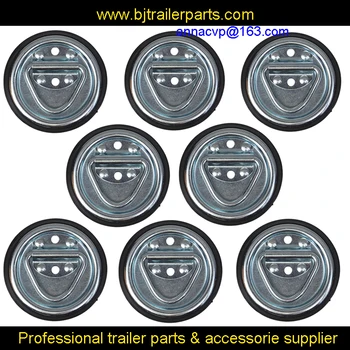 

8PCS ROPE D RING Trailer tie down ring - Bolt-On,trailer lashing ring deck ring, D ring trailer parts