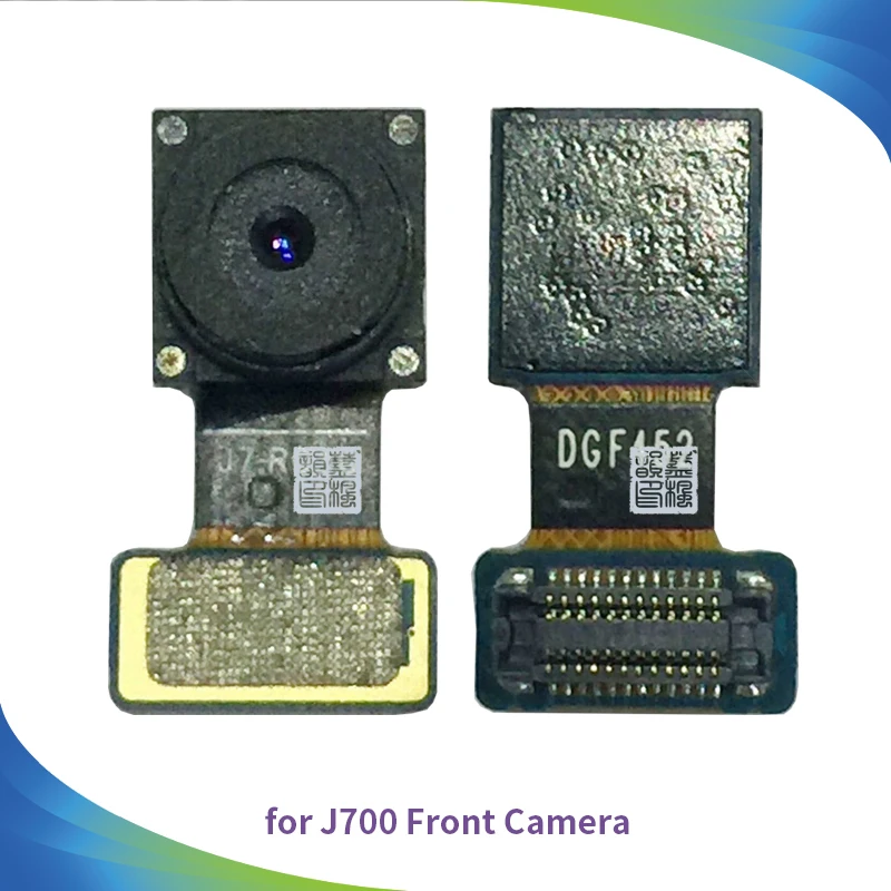 10 шт. Фронтальная камера для samsung Galaxy J7 J700F J700 J7008 лицом к лицу Малый Камера Высокое