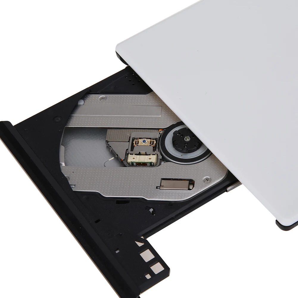 Ultra Slim External Slim USB 30 DVD-RWCD-ROM Burner Recorder IDE chip Optical Drive CD DVD ROM Combo Writer For Tablets PC
